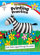 Printing practice home workbook  gr 2