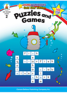 Puzzles & games home workbook gr 2