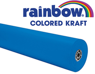 Brite blue 36x1000 rainbow kraft