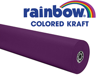 Purple 36x1000 rainbow kraft roll
