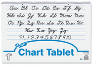 Chart tablet 24x16 1 ruled 25 ct