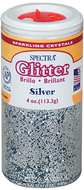 Glitter 4oz silver
