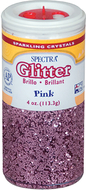 Spectra glitter 4oz pink sparkling  crystals