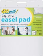 Gowrite self-stick easel pads  20x23