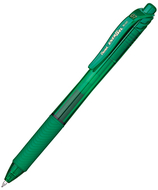 Energel x green 0.7mm retractable  liquid gel pen