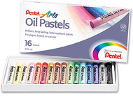 Pentel oil pastels 16 ct