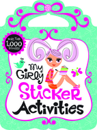 Activity sticker book my girly  sticker activities