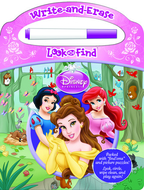 Princess write and erase look and  find