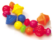 Brilliant beads 100/pk