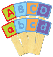 Alphabet sticks