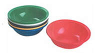 Plastic painting bowls assorted