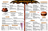 Menu math hamburger hut extra  menus 6