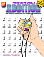Timed math facts addition