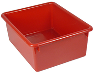 5in stowaway letter box red no lid  13 x 10-1/2 x 5
