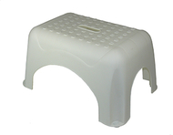Step stool white 17.5x12.25x9.25
