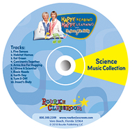 Science collection audio cd 10 song  happy reading/learning sing a long
