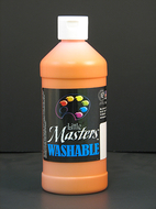 Little masters orange 16oz washable  paint