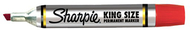 Sharpie king size permanent marker  red