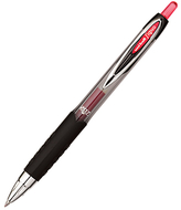 Uni ball gel 207 retractable gel  pen medium point red
