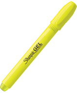 Sharpie gel yellow fluorescent  highlighter