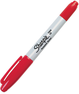Sharpie twin tip red permanent  marker