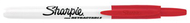 Sharpie retractable fine point  markers red