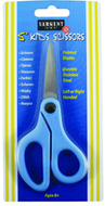 Childs safety scissors 5 in pointed  tip on card left or right handed