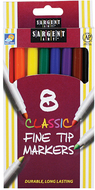 Sargent art classic markers fine  tip 8 colors