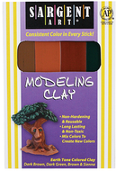 Sargent art modeling clay earth  tone colors