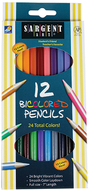 Sargent art bicolored pencils
