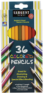 Sargent art colored pencils 36  colors