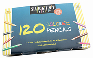 Sargent art colored pencils 120  colors