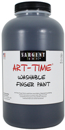 32oz washable finger paint black