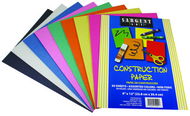 Construction paper 50 sheet asst  color pack