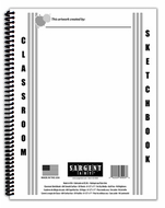 50sht 8 1/2 x 11 classroom  sketchpad smooth