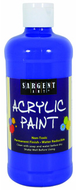 16oz acrylic paint - blue