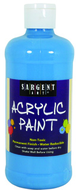 16oz acrylic paint - turquoise