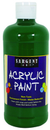 16oz acrylic paint - green