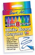 Sargent art white board crayons lrg