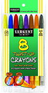 8ct twist up crayon