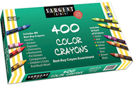 Sargent art best buy crayon  assortment 400 standard crayons