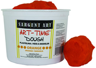 3lb art time dough - orange