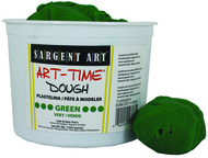 3lb art time dough - green