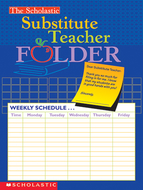 Substitute teacher folder