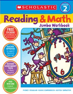 Reading & math jumbo workbook gr 2