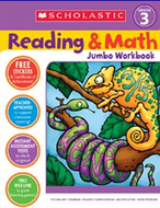 Reading & math jumbo workbook gr 3