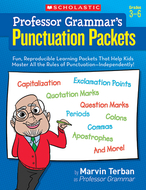 Professor grammars punctuation  packets