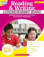 Reading & writing lessons gr k-1  for the smart board