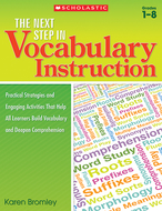 The next step in vocabulary  instruction