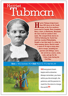 Tubman pop chart notable african  americans